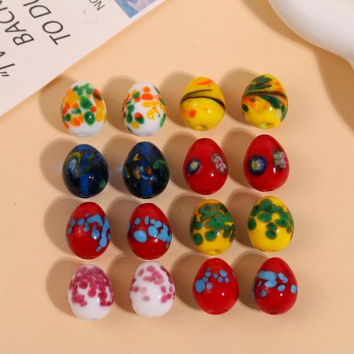 Perles murano faites à la main , chalumeau, œufbougre, DIY, plus de couleurs à choisir Vendu par PC