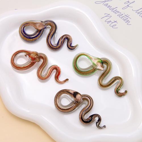 Animal Lampwork Pendants, Snake, DIY [
