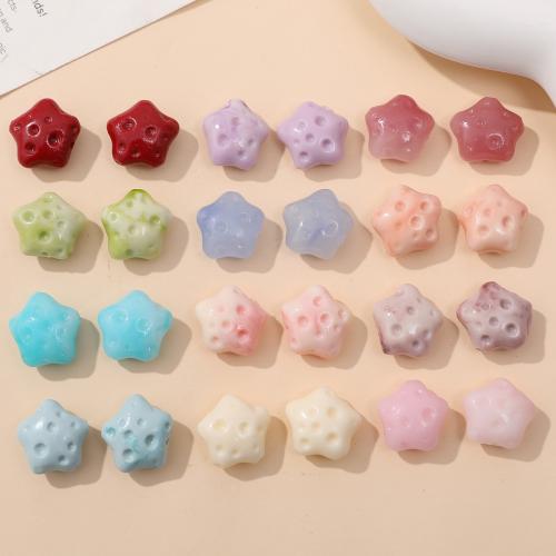 Perles murano faites à la main , chalumeau, étoile, DIY, plus de couleurs à choisir Vendu par PC