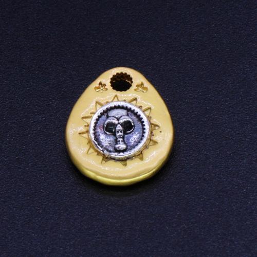 alliage de zinc Pendentif, larme, Placage, DIY, plus de couleurs à choisir, Vendu par PC