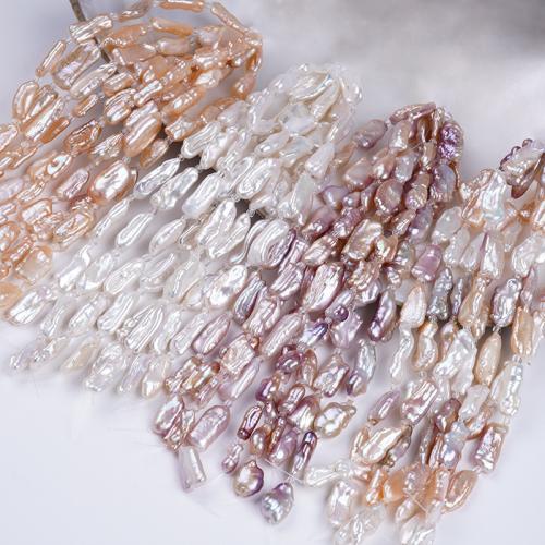 Perles de nacre de culture d'eau douce Biwa, perle d'eau douce cultivée, Pipa, DIY, plus de couleurs à choisir, About：8-11mm, Vendu par brin