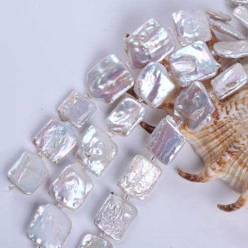 Perles nacres baroques de culture d'eau douce , perle d'eau douce cultivée, cadre, DIY, About：18-20mm, Vendu par brin