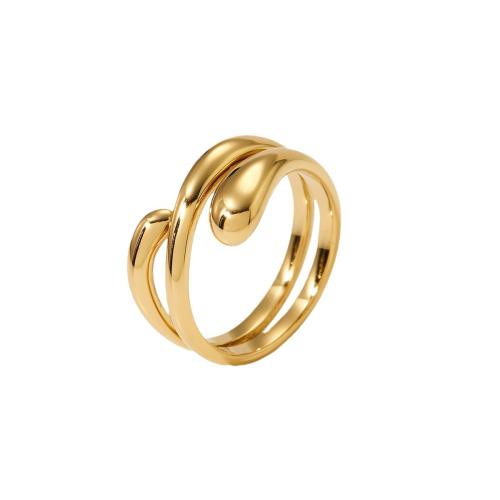 Anillos de Acero Inoxidable, acero inoxidable 304, multicapa & diverso tamaño para la opción & para mujer, más colores para la opción, Vendido por UD