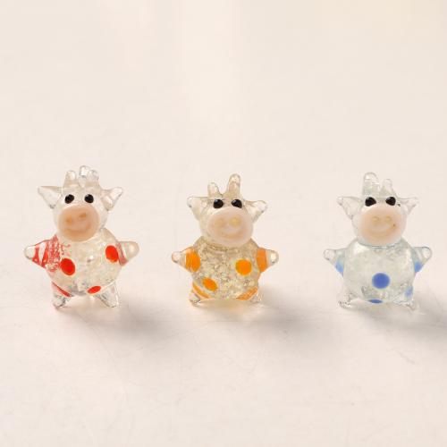 Animal Lampwork Pendants, Cow, DIY [
