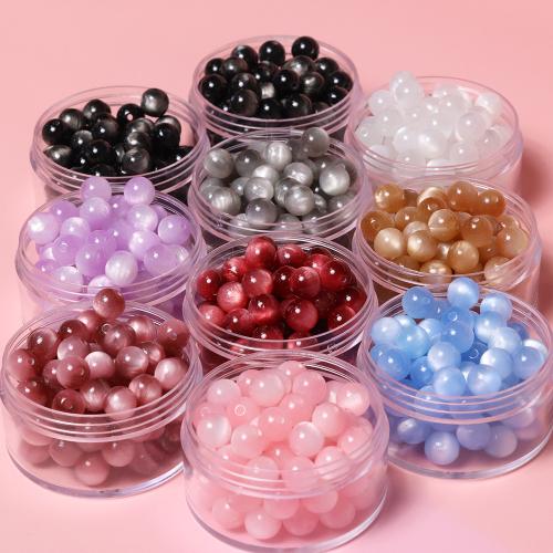 Bijoux Perles en résine, Rond, DIY, plus de couleurs à choisir, 10mm Vendu par sac