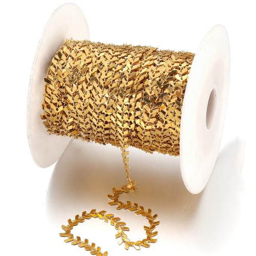 Stainless Steel Chain Jewelry, 304 Stainless Steel, plated, DIY 6mm 
