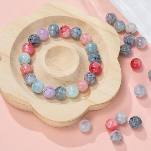 Lampwork Beads, Round, DIY 10mm, Approx [