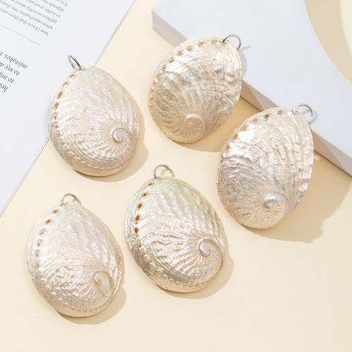 Abalone Shell Pendants, DIY, About：53-58mm-70-78mm 