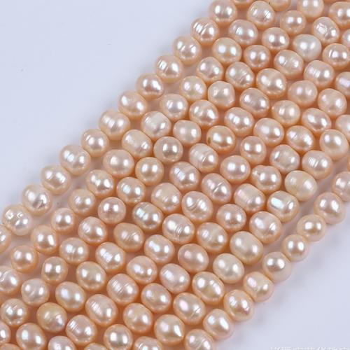 Perle comme Pommes de terre perles d'eau douce, perle d'eau douce cultivée, pomme de terre, DIY & normes différentes pour le choix, plus de couleurs à choisir, Vendu par brin