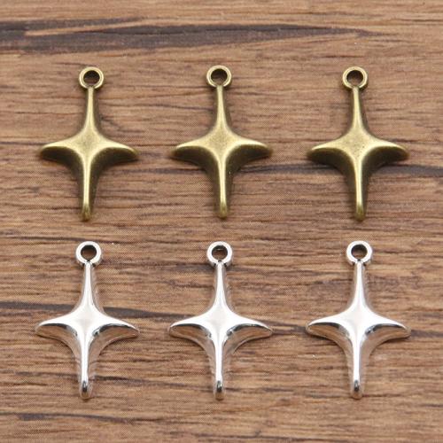 Pendentifs d'étoile en alliage zinc, alliage de zinc, Placage, DIY, plus de couleurs à choisir, Vendu par PC