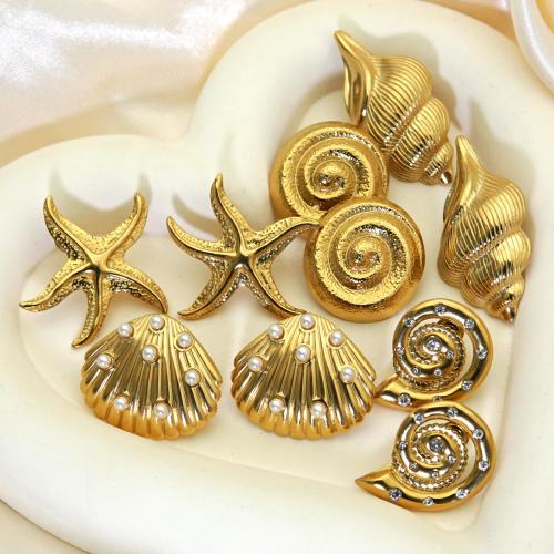 Pendentifs d'animaux en acier inoxydable , Acier inoxydable 304, Placage ionique sous vide, Forme différente pour le choix & bijoux de mode & pour femme, plus de couleurs à choisir, Vendu par paire