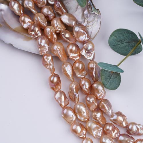 Perles nacres baroques de culture d'eau douce , perle d'eau douce cultivée, DIY, plus de couleurs à choisir, About：13-18mm, Vendu par brin[