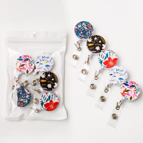 ABS(アクリロニトリル、ブタジエン 、スチレン)プラスチック バッジホルダー, とともに ナイロン, ユニセックス & 引き込み式, 無色, 700mm, 5パソコン/ロト, 売り手 ロト