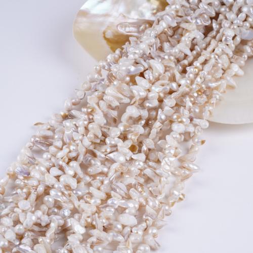 Perles nacres baroques de culture d'eau douce , perle d'eau douce cultivée, DIY & styles différents pour le choix, plus de couleurs à choisir, About：5-7mm, Vendu par brin[
