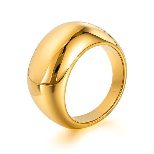 Anillos de Acero Inoxidable, acero inoxidable 304, chapado, Joyería & diverso tamaño para la opción & para mujer, dorado, Vendido por UD