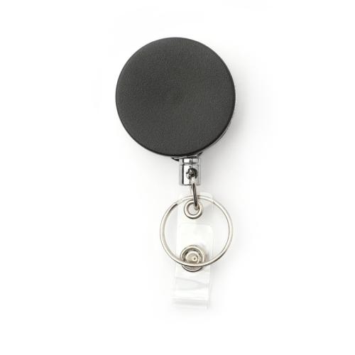 plastique ABS Boucle de traction facile, avec alliage de zinc, unisexe & rétractable, noire Vendu par PC