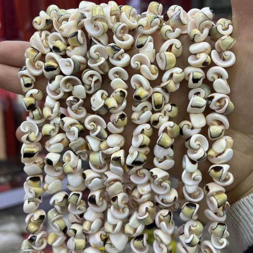 Meer-Muschelperlen, Seemuschel, DIY, keine, about:8-10mm, ca. 80PCs/Strang, verkauft von Strang