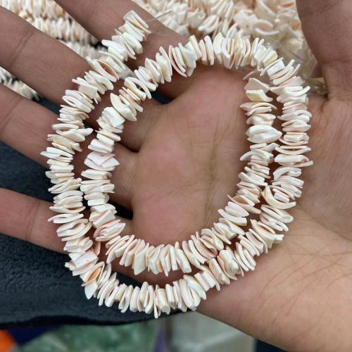 Природные стеклянные бусы, Ракушка, DIY mm, Приблизительно 270ПК/Strand, продается Strand