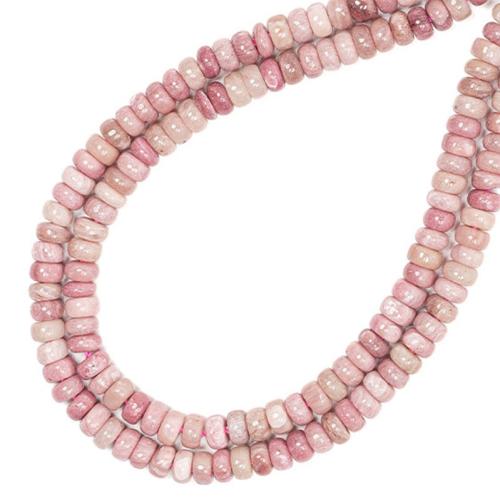 Perles rhodonites, rhodonite, Plat rond, DIY Environ 38 cm, Vendu par brin
