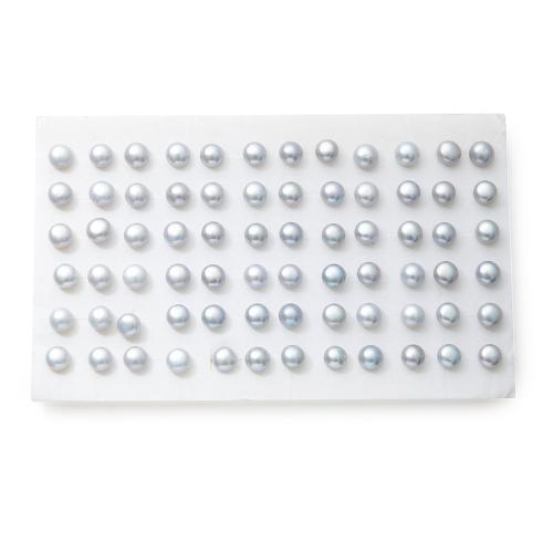Boucle d'oreille de perles d'eau douce , perle d'eau douce cultivée, Pain, pour femme Vendu par paire