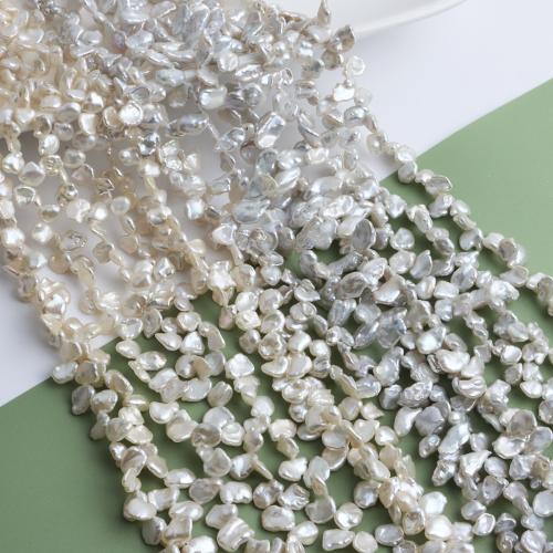 Perles nacres baroques de culture d'eau douce , perle d'eau douce cultivée, Pétales, DIY, plus de couleurs à choisir, About：5-7mm, Vendu par brin