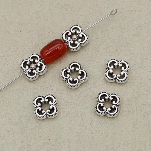 Perles intercalaires en alliage de zinc, Placage de couleur argentée, DIY, argent Environ 1.5mm, Vendu par PC[