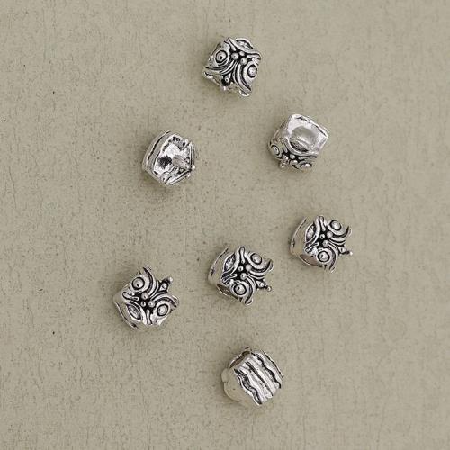 Perles intercalaires en alliage de zinc, lion, Placage de couleur argentée, DIY & normes différentes pour le choix, argent, Vendu par PC[