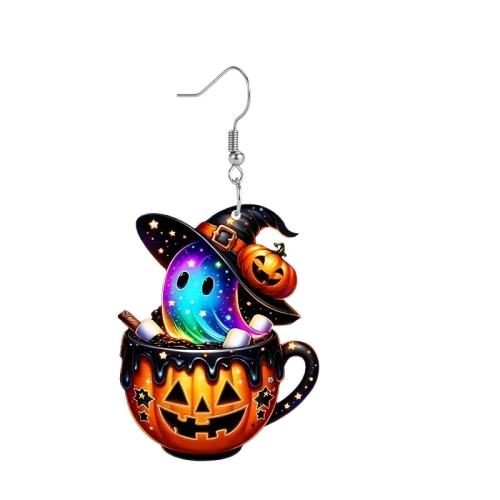 アクリル ドロップイヤリング, 印刷, ハロウィン & ファッションジュエリー & 女性用, 売り手 パソコン
