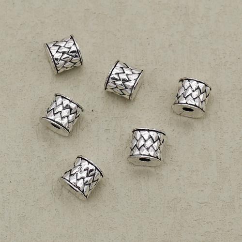Perles intercalaires en alliage de zinc, Placage de couleur argentée, DIY, argent Environ 3mm, Vendu par PC[
