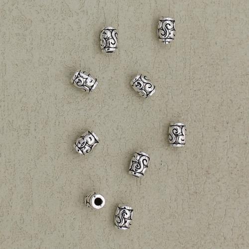 Perles intercalaires en alliage de zinc, Placage de couleur argentée, DIY, argent Environ 1.5mm, Vendu par PC[
