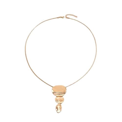 Chaîne en alliage de zinc de fer Collier Pull, bijoux de mode & pour femme, Vendu par PC[