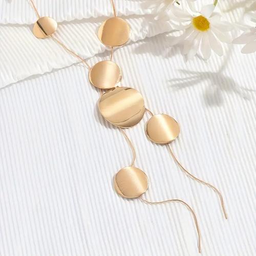Iron Sweater Chain Necklace, fashion jewelry & for woman 