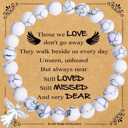 pierre gemme bracelet, avec alliage de zinc, ange, fait à la main, différents matériaux pour le choix & pour femme Environ 6-8 pouce, Vendu par PC