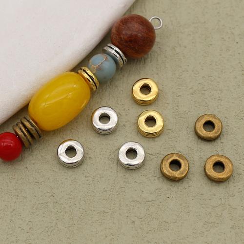 Perles intercalaires en alliage de zinc, Placage, DIY, plus de couleurs à choisir Environ 2.5mm, Vendu par PC