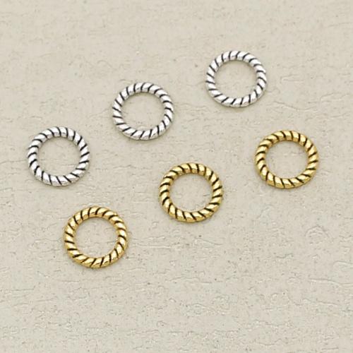 Anilla de Aleación de Zinc, chapado, Bricolaje, más colores para la opción, 8mm, agujero:aproximado 5.5mm, Vendido por UD[