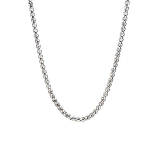 Titanium Steel Necklace, Unisex original color 