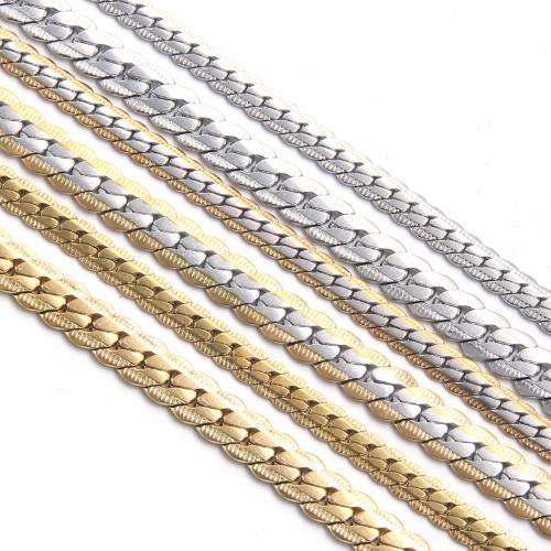 304 Stainless Steel Necklace, plated, Unisex 