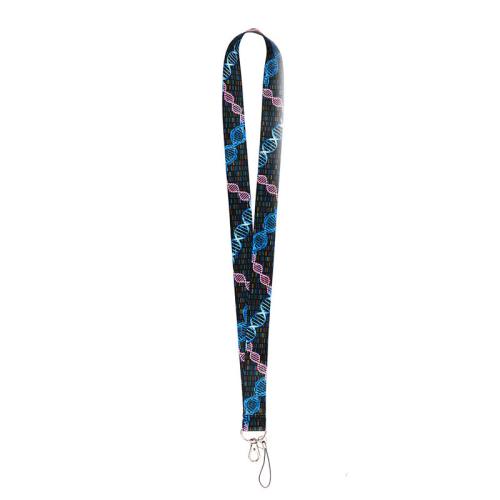 Terylene Mobile Phone Lanyard, Polyester, Unisex, mixed colors Approx 17.7 Inch 