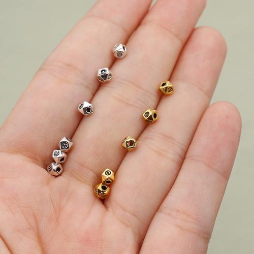 Perles intercalaires en alliage de zinc, Placage, DIY, plus de couleurs à choisir, 3.5mm Environ 1mm, Vendu par PC
