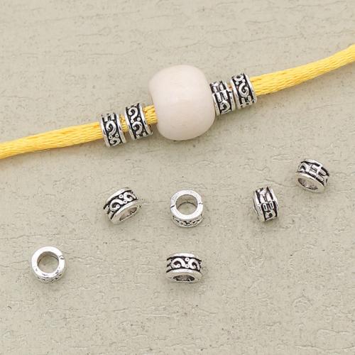 Zinc Alloy Jewelry Washers, silver color plated, DIY silver color 