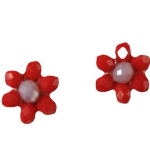 Accessoire de cheveux résultats bricolage, cristal, fleur, fait à la main, DIY, plus de couleurs à choisir Vendu par PC