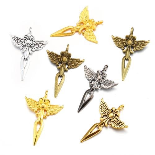 Bijoux pendentifs en Zinc alliage , alliage de zinc, Placage, DIY, plus de couleurs à choisir Environ 2mm, Environ Vendu par sac