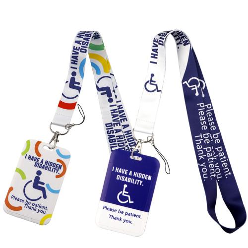 Porte-cartes avec cordon, Fibre de polyester, avec plastique, unisexe & modèles différents pour le choix, plus de couleurs à choisir, Vendu par PC