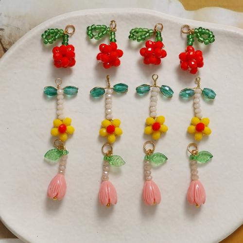 Hair Stick Findings, Crystal, handmade, DIY Tulip 23*11cm Small yellow flower 30*16cm Small strawberry 20*12cm 