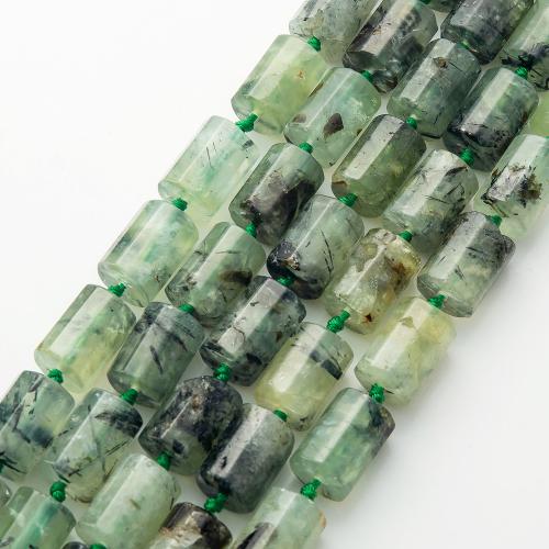 Pierre raisin naturelle, Prehnite nature, cadre, DIY, vert Environ 39 cm, Vendu par brin