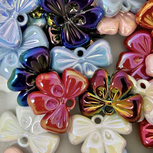 Pendentif bijoux acrylique, Noeud papillon, DIY, plus de couleurs à choisir Vendu par PC