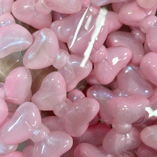 Mixed Acrylic Jewelry Beads, Heart, stoving varnish, DIY 