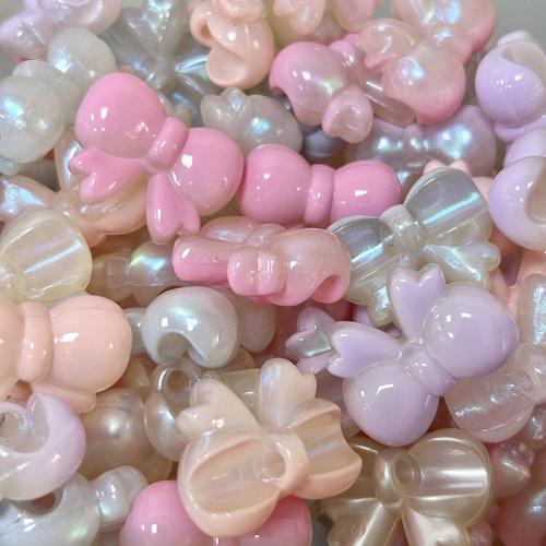 Mixed Acrylic Jewelry Beads, Bowknot, DIY 