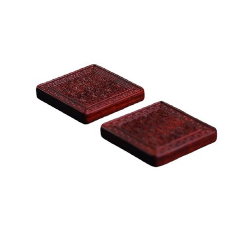 Cup Pad, Sandalwood, Square, durable 