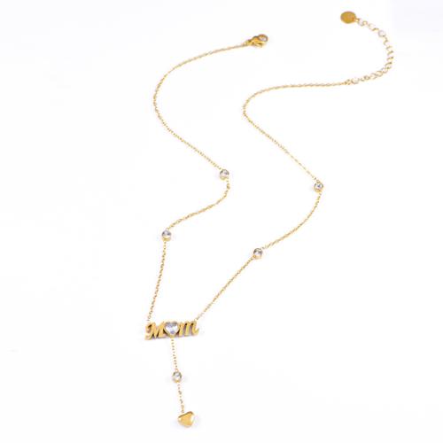 Bijoux strass en acier inoxydable Set, Acier inoxydable 304, Placage, styles différents pour le choix & pour femme & avec strass, doré, Vendu par PC